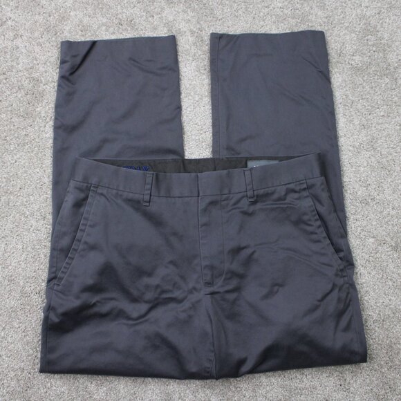 Bonobos Friday Pants Mens 32x28 Gray Straight Chino Flat Front Weekday Warrior - Picture 1 of 13